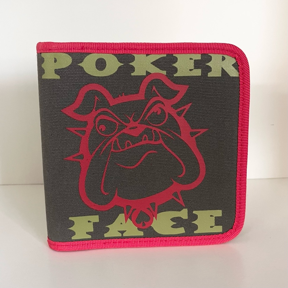 Y2k Poker Face Bulldog Wallers